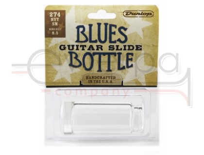 DUNLOP 274 Blues Bottle Heavy Clear Small слайд стеклянный в виде бутылочки