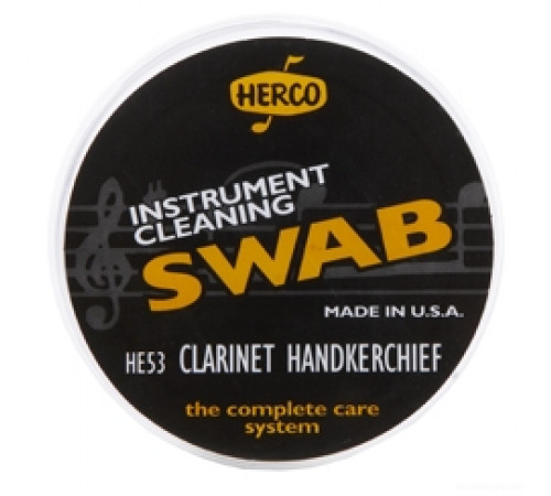 DUNLOP НЕ53 кларнет впитывающая салфетка из ткани с грузом зашитым в ткань