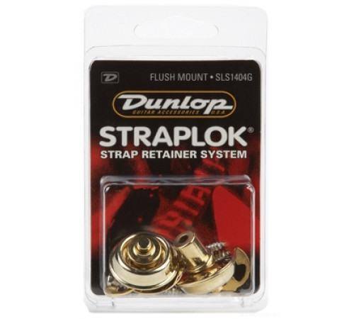 DUNLOP SLS1404G Flush Mount стрэплоки, позолота