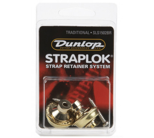 DUNLOP SLS1502BR Traditional стрэплоки, бронза