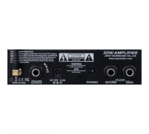 JOYO BantamP AtomiC усилитель для электрогитары гибридный, 20 Вт, 2 канала, 1Х12AX7, Bluetooth