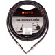 JOYO CM-04 Cable Black инструментальный кабель 4,5 м, TS-TS 6,3 мм