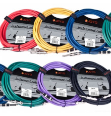 JOYO CM-04 Cable Blue инструментальный кабель 4,5 м, TS-TS 6,3 мм