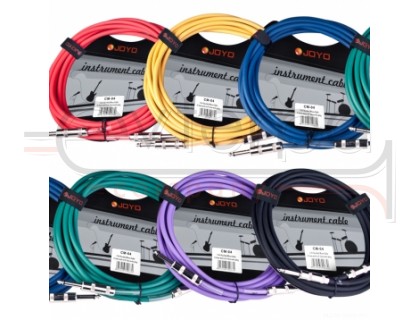 JOYO CM-04 Cable Blue инструментальный кабель 4,5 м, TS-TS 6,3 мм