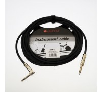 JOYO CM-12 Cable Black инструментальный кабель, 4,5 м, TS-угловой TS 6,3 мм