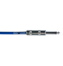 JOYO CM-12 Cable Blue инструментальный кабель, 4,5 м, TS-угловой TS 6,3 мм
