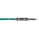 JOYO CM-12 Cable Green инструментальный кабель, 4,5 м, TS-угловой TS 6,3 мм