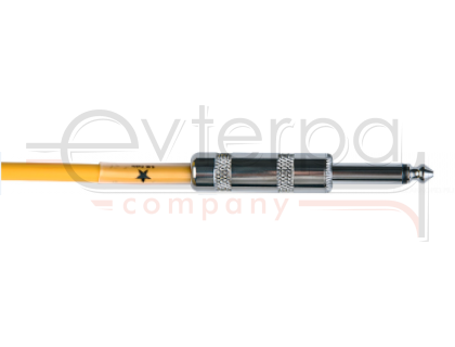 JOYO CM-12 Cable Orange инструментальный кабель, 4,5 м, TS-угловой TS 6,3 мм