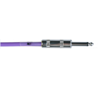JOYO CM-12 Cable Purple инструментальный кабель, 4,5 м, TS-угловой TS 6,3 мм