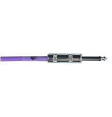 JOYO CM-12 Cable Purple инструментальный кабель, 4,5 м, TS-угловой TS 6,3 мм