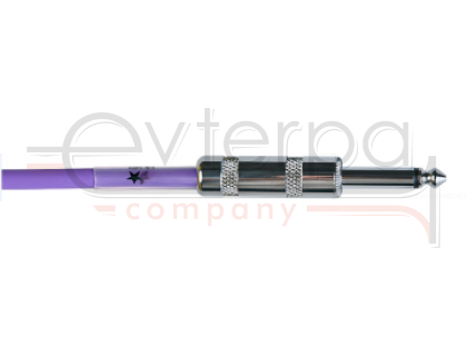 JOYO CM-12 Cable Purple инструментальный кабель, 4,5 м, TS-угловой TS 6,3 мм
