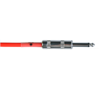 JOYO CM-12 Cable Red инструментальный кабель, 4,5 м, TS-угловой TS 6,3 мм