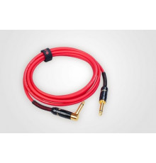 JOYO CM-19 red (красный) инструментальный кабель, 3 м, TS-угловой TS 6,3 мм