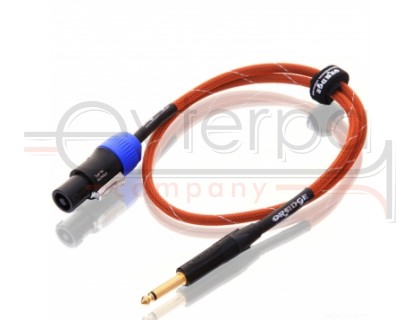 Orange OR-3 Or/Wh спикерный кабель (Jack/Speakon, прямой, 1 м, оранжевый/белый)