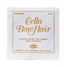 HERCO НЕ904 Hervex Cello Bow Hair волос для смычка виолончели, 80 см