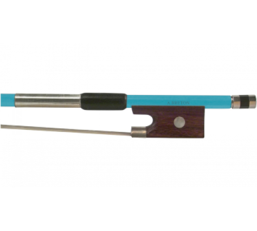 ANTON BRETON AB-110BU Brazilwood Student Violin Bow 1/2 Blue смычок для скрипки, круглая трость