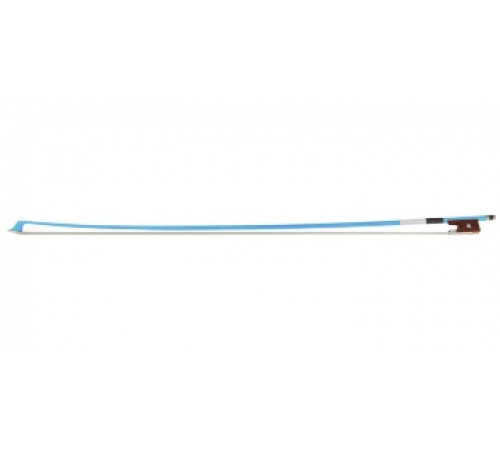 ANTON BRETON AB-110BU Brazilwood Student Violin Bow 1/4 Blue смычок для скрипки, круглая трость