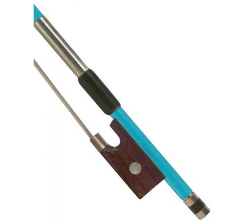 ANTON BRETON AB-110BU Brazilwood Student Violin Bow 1/4 Blue смычок для скрипки, круглая трость