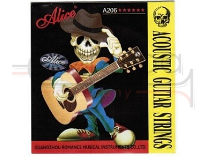 ALICE A206-SL струны для акустической гитары бронза (0,11-0,52)