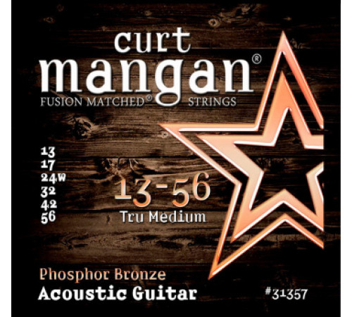 CURT MANGAN 13-56 PhosPhor Bronze струны для акустической гитары