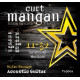 CURT MANGAN 80/20 Bronze 11-52 12-String струны для 12-струнной акустической гитары