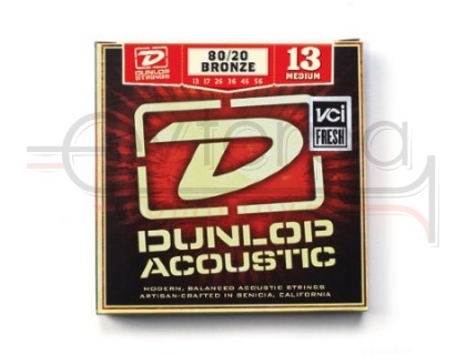 DUNLOP DAB 80/20 Bronze 13-56 cтруны для акустической гитары