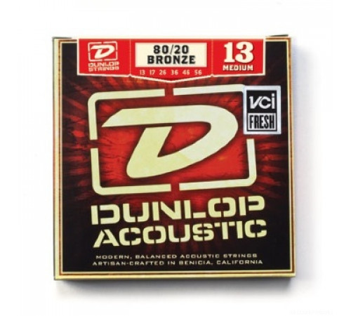 DUNLOP DAB 80/20 Bronze 13-56 cтруны для акустической гитары