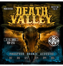 KERLY KDV-1255 Death Valley Phosphor Bronze Tempered струны для акустической гитары
