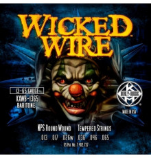 KERLY KXWB-1365 Baritone Wicked Wire Roundwound Tempered струны для баритон гитары
