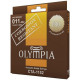 OLYMPIA CTA1152 Coated 80/20 Bronze Wound 11-52, струны для акустической гитары, бронза с дополнител
