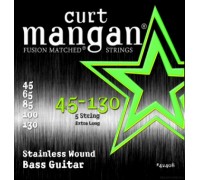 CURT MANGAN Stainless Bass Strings 45-130 5 String струны для 5-струнной бас-гитары
