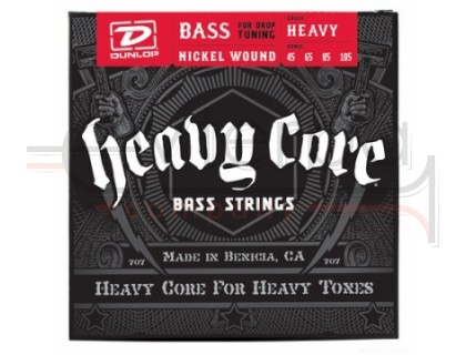 DUNLOP DBHCN Heavy Core Bass NPS 45-105 Heavy струны для бас-гитары