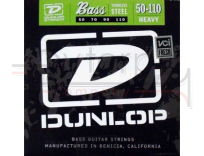 DUNLOP DBN Nickel Plated Steel Bass 50-110 струны для бас-гитары
