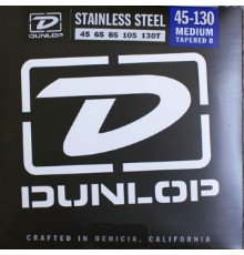 DUNLOP DBS Stainless Steel Bass 45-130T 5 Strings струны для 5-струнной бас-гитары