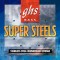 GHS 5ML-STB 5-String Super Steels Medium Light 44-121 струны для 5-струнной бас-гитары, сталь
