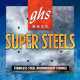 GHS 5ML-STB 5-String Super Steels Medium Light 44-121 струны для 5-струнной бас-гитары, сталь