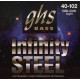 GHS ISBL5000 Infinity Steel Light 40-102 струны для бас-гитары, стальная обмотка с покрытием