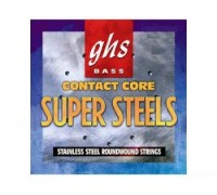 GHS L5200 Contact Core Super Steels Light 40-100 струны для бас-гитары, стальная обмотка