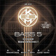 KERLY KQXB-40125 Nickel Plated Steel Tempered 5 Strings струны для 5-струнной бас-гитары