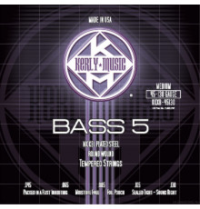 KERLY KQXB-45130 Nickel Plated Steel Tempered 5 Strings струны для 5-струнной бас-гитары