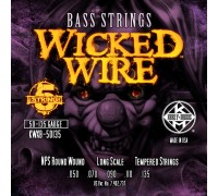 KERLY KWXB-50135 Wicked Wire Nickel Plated Steel Tempered 5 Strings струны для 5-струнной бас-гитары