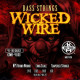 KERLY KXWB-45100 Wicked Wire Nickel Plated Steel Tempered струны для бас-гитары
