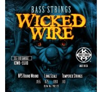KERLY KXWB-55110 Wicked Wire Nickel Plated Steel Tempered струны для бас-гитары