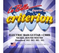 LA BELLA C900S Criterion Bass Nickel Rounds Standard 45-105 струны для бас-гитары
