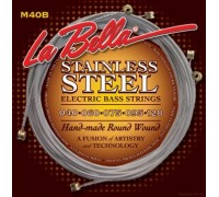 LA BELLA M40-B Stainless Extra Light 5-String 40-128 струны для 5-струнной бас-гитары