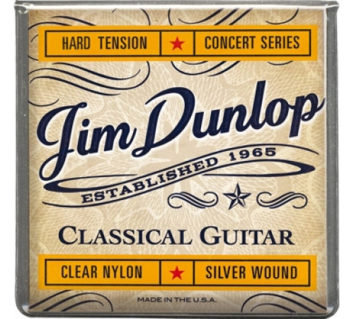 DUNLOP DCV121Н Classical Clear/Silver струны для классической гитары