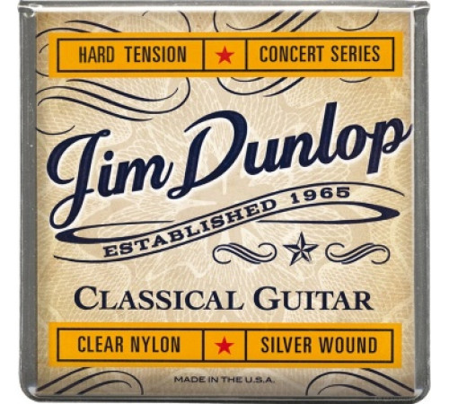DUNLOP DCV121Н Classical Clear/Silver струны для классической гитары