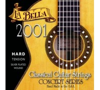 LA BELLA 2001 Classical Clear Nylon Hard Tension струны для классической гитары