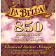 LA BELLA 850 Elite Gold Nylon/Golden Alloy струны для классической гитары, среднее натяжение