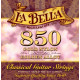 LA BELLA 850 Elite Gold Nylon/Golden Alloy струны для классической гитары, среднее натяжение